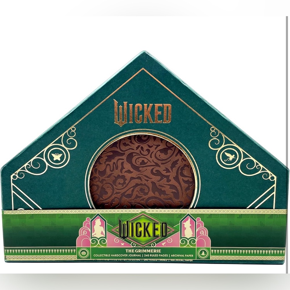 Wicked: The Grimmerie Collectible Hardcover Journal NWB
